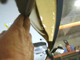 This is typical as to when a headliner needs to be replaced